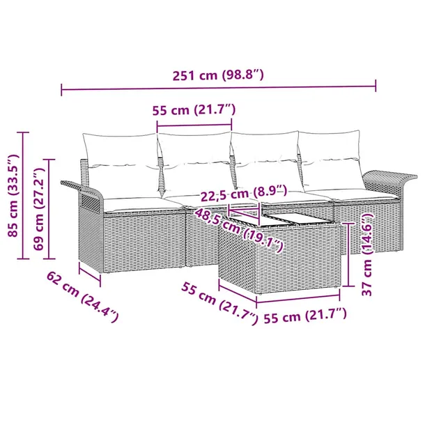 zestaw-sof-na-ogrod-5-pcs-bezowy-polirattan-stan-nowy-material-dominujacy-technorattan