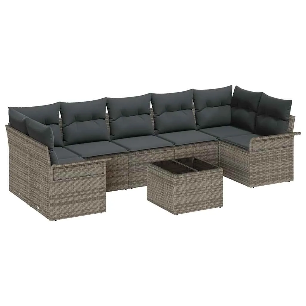 zestaw-sof-na-ogrod-8-pcs-szary-polirattan-stan-nowy