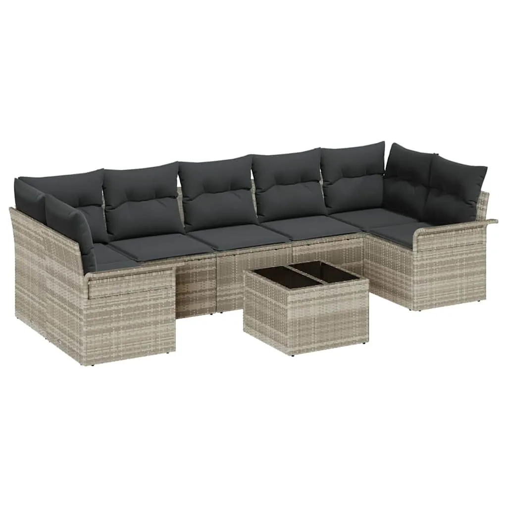 zestaw-sof-na-ogrod-8-pcs-jasnoszary-polirattan