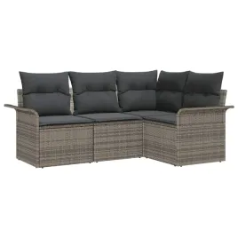 zestaw-sof-na-ogrod-z-poduszka-4-pcs-szary-polirattan