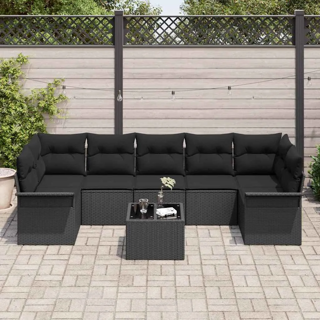 zestaw-sof-na-ogrod-8-pcs-czarny-polirattan-stan-nowy