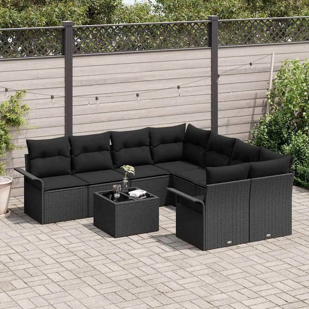 zestaw-sof-na-ogrod-9-pcs-czarny-polirattan-stan-nowy