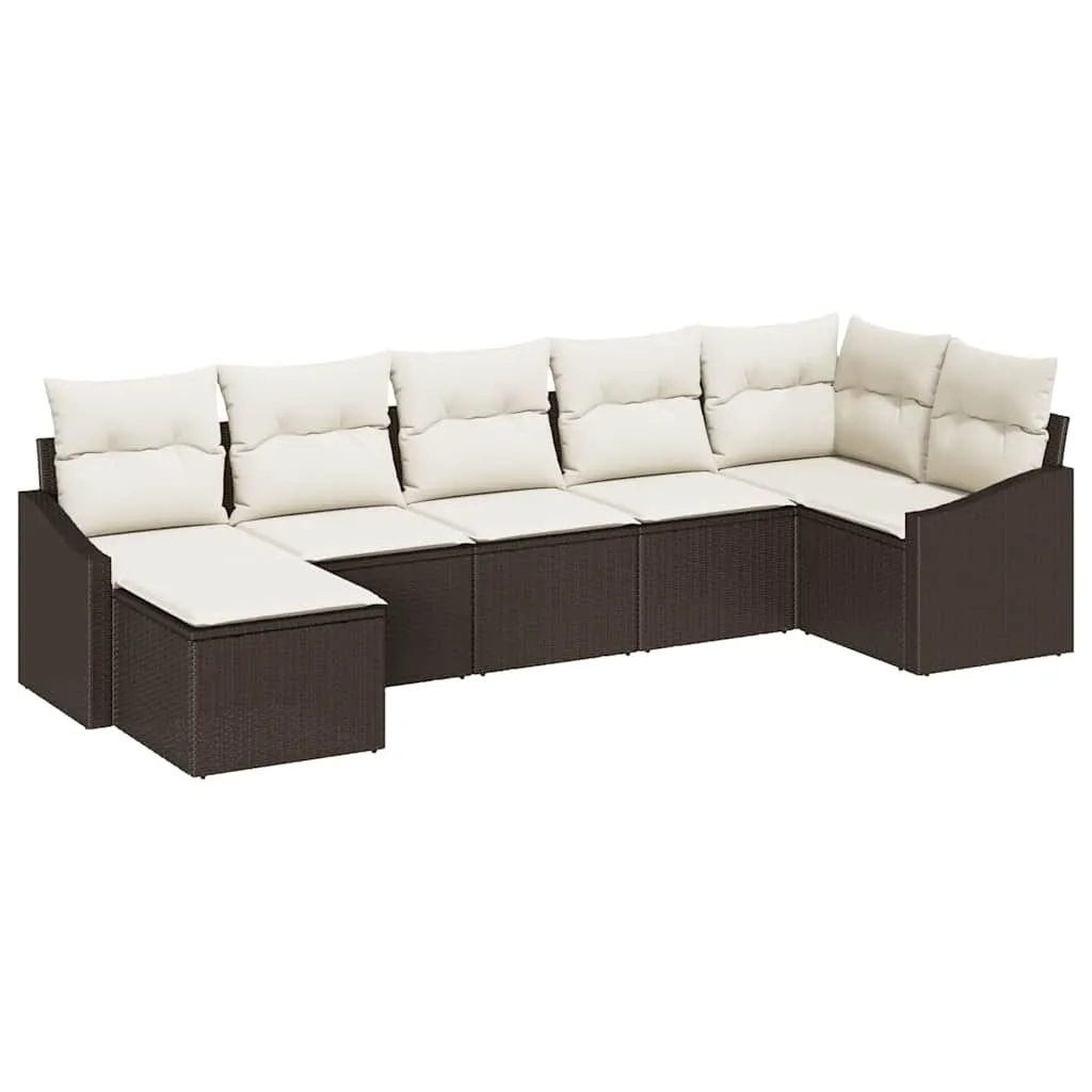 zestaw-sof-na-ogrod-7-pcs-brazowy-polirattan