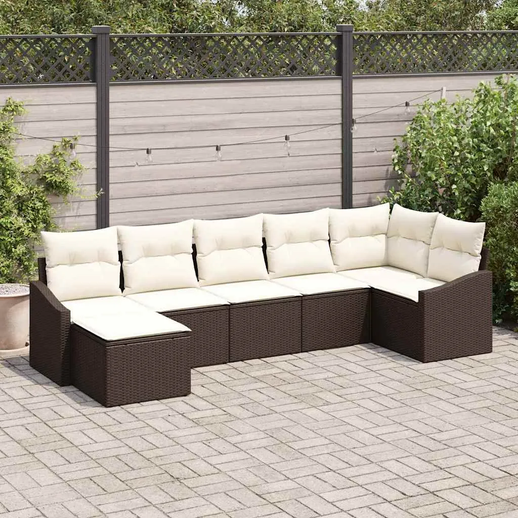 zestaw-sof-na-ogrod-7-pcs-brazowy-polirattan
