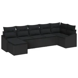 zestaw-sof-na-ogrod-7-pcs-czarny-polirattan