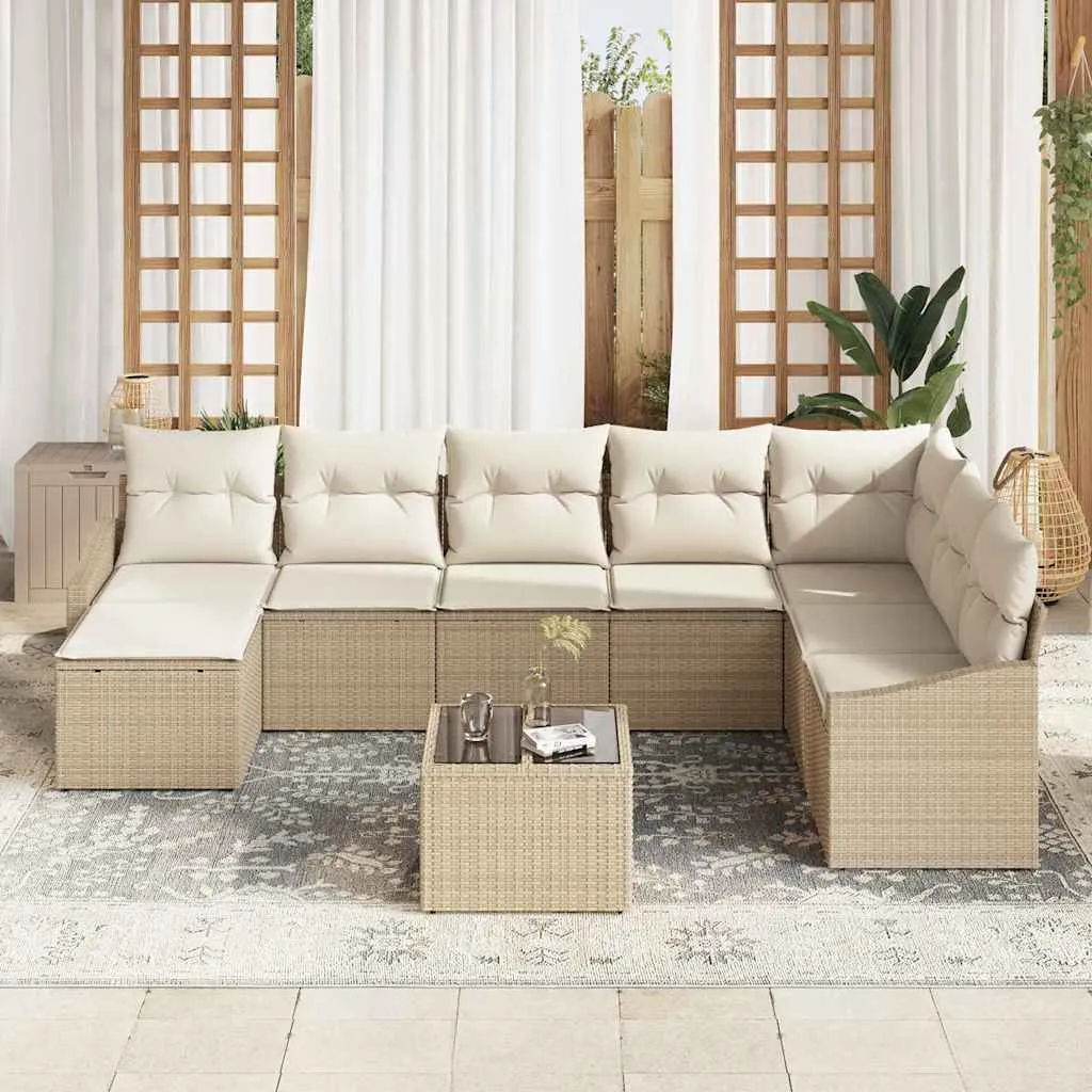 zestaw-sof-na-ogrod-9-pcs-bezowy-polirattan-stan-nowy
