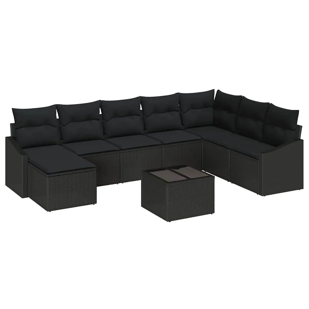 zestaw-sof-na-ogrod-9-pcs-czarny-polirattan