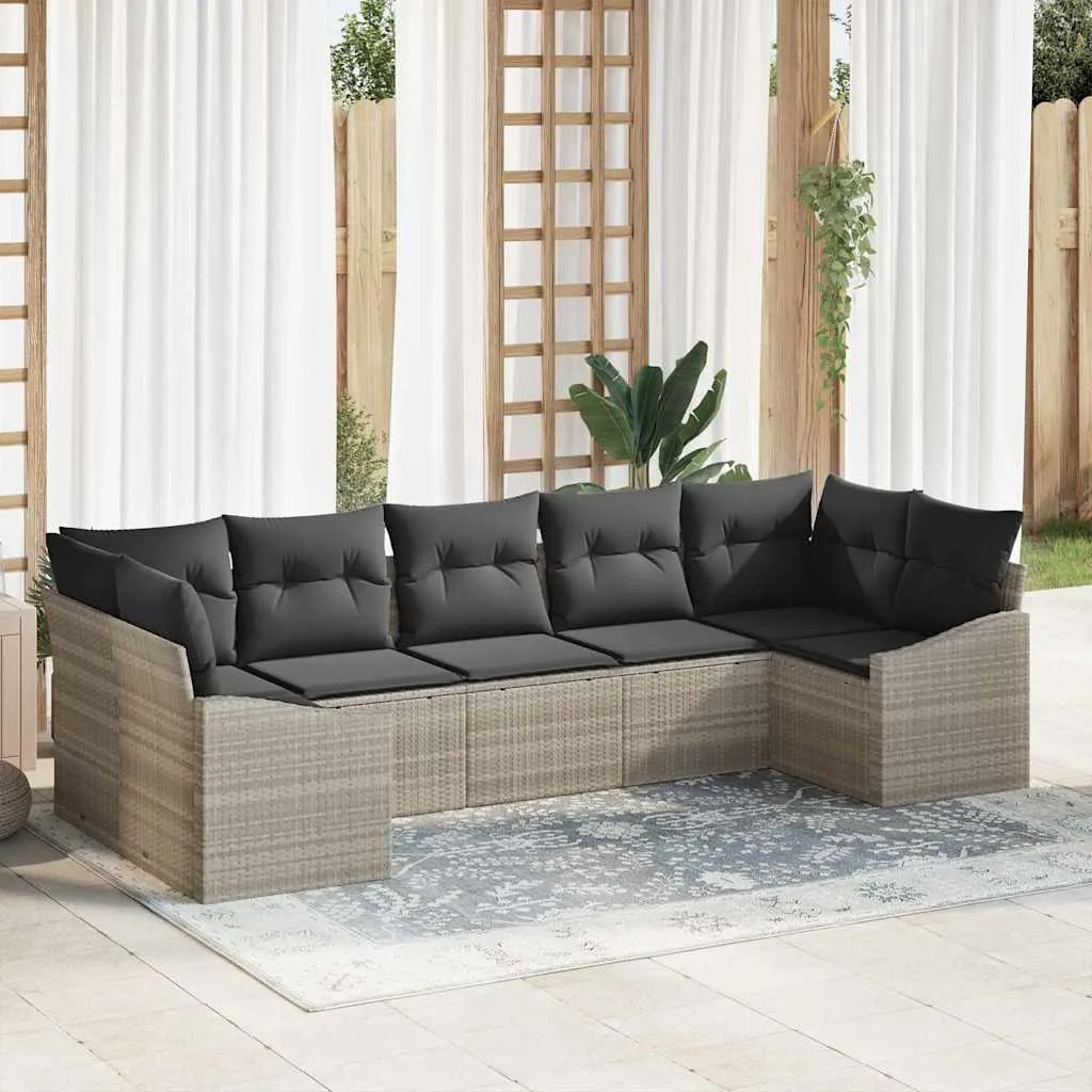 zestaw-sof-na-ogrod-7-pcs-jasnoszary-polirattan