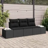 zestaw-sof-na-ogrod-3-pcs-czarny-polirattan-stan-nowy