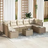 zestaw-sof-na-ogrod-8-pcs-bezowy-polirattan-stan-nowy