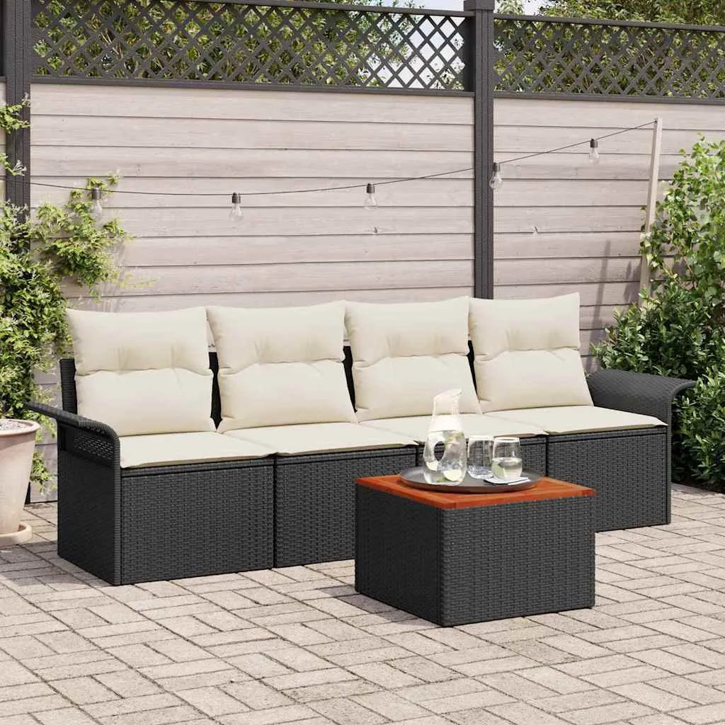 zestaw-sof-na-ogrod-5-pcs-czarny-polirattan