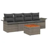 zestaw-sof-na-ogrod-5-pcs-szary-polirattan