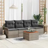 zestaw-sof-na-ogrod-5-pcs-szary-polirattan-stan-nowy