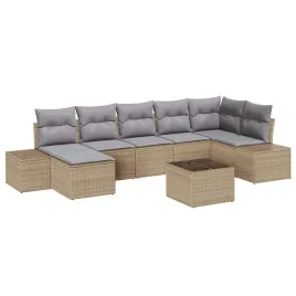 zestaw-sof-na-ogrod-z-poduszka-8-pcs-bezowy-polirattan