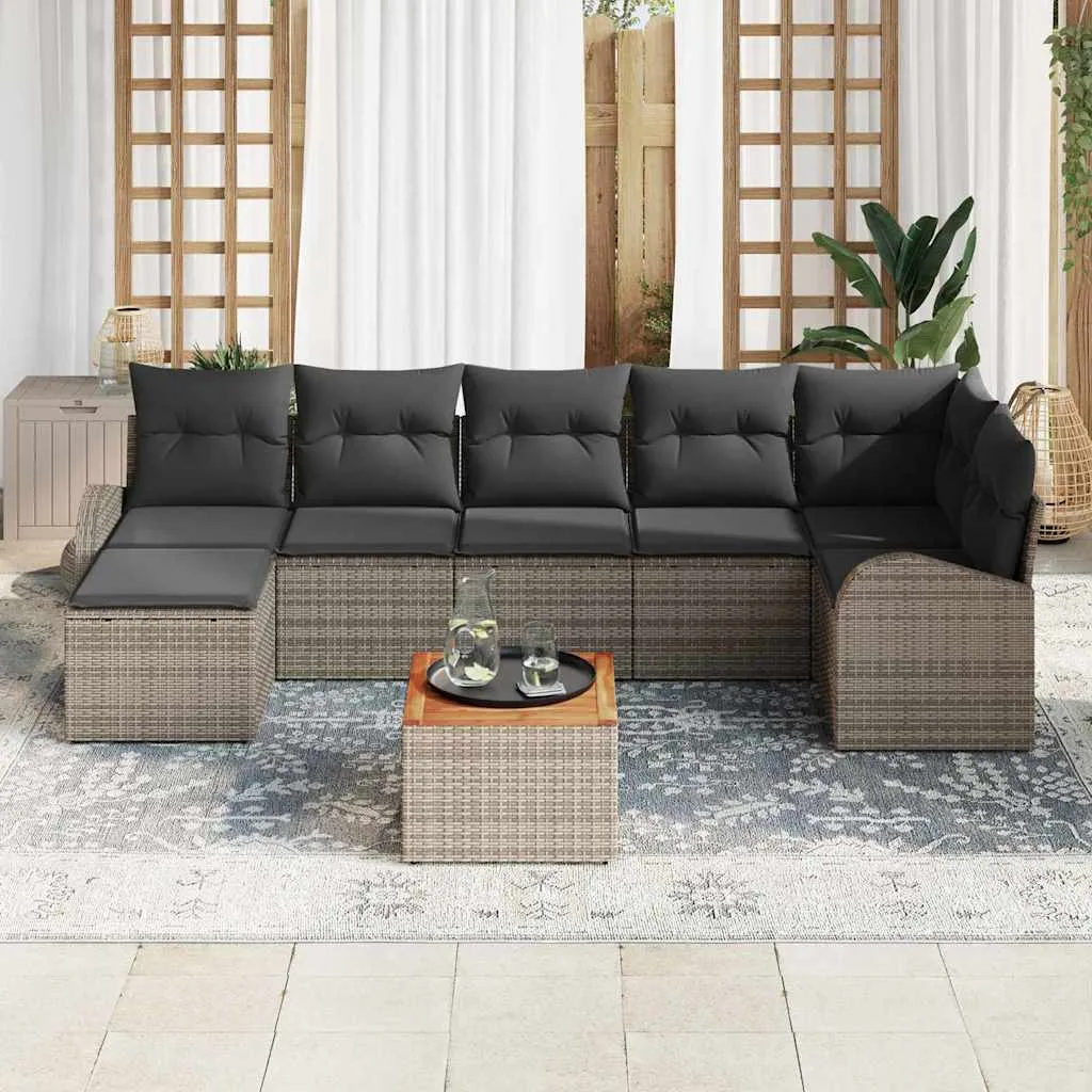 zestaw-sof-na-ogrod-8-pcs-szary-polirattan-stan-nowy