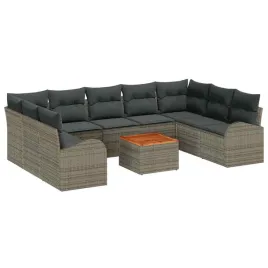 zestaw-sof-na-ogrod-z-poduszka-10-pcs-szary-polirattan