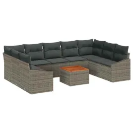 zestaw-sof-na-ogrod-z-poduszka-10-pcs-szary-polirattan