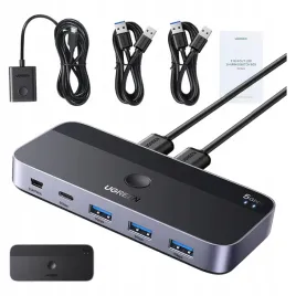 ugreen-przelacznik-switch-3x-usb-a-3-0-usb-c-5gb-s-2-x-kabel-usb-a-15m