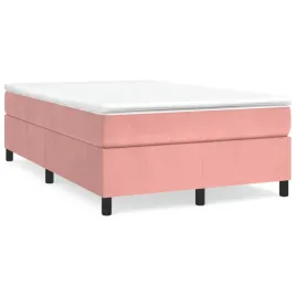 rama-lozka-rozowa-120-x-200-cm-tapicerowana-aksamitem