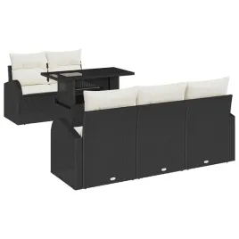 zestaw-sof-na-ogrod-z-poduszka-6-pcs-czarny-polirattan