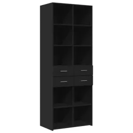 wysoka-szafka-czarna-70x425x185-cm-material-drewnopochodny