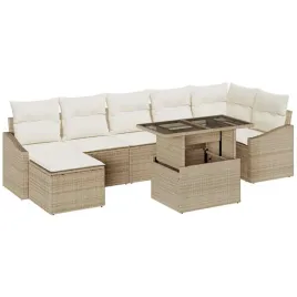 zestaw-sof-na-ogrod-z-poduszka-8-pcs-bezowo-kremowy