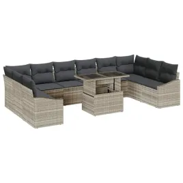 zestaw-sof-na-ogrod-11-pcs-jasnoszary-100-x-55-x-73-cm