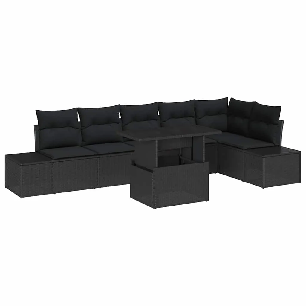 zestaw-sof-na-ogrod-z-poduszka-7-pcs-czarny