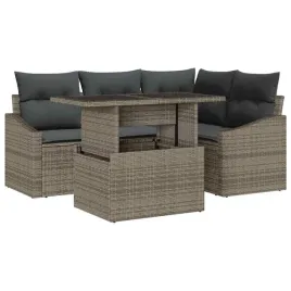zestaw-sof-na-ogrod-z-poduszka-5-pcs-szary-100-x-55-x-73-cm