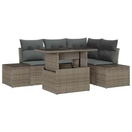zestaw-sof-na-ogrod-z-przechowywaniem-5-pcs-szary-polirattan