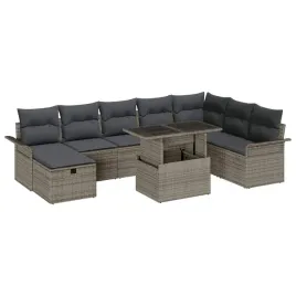zestaw-sof-na-ogrod-z-poduszka-9-pcs-szary-polirattan