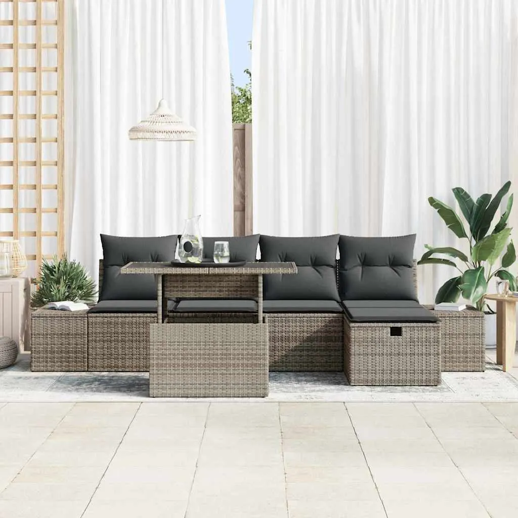 zestaw-sof-na-ogrod-6-pcs-szary-polirattan-stan-nowy