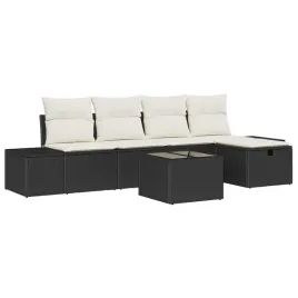 zestaw-sof-na-ogrod-z-poduszka-6-pcs-czarny-polirattan