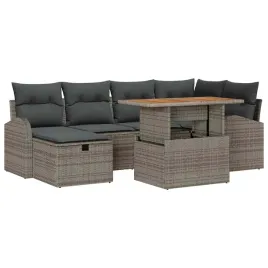 zestaw-sof-na-ogrod-z-poduszka-7-pcs-szary-polirattan
