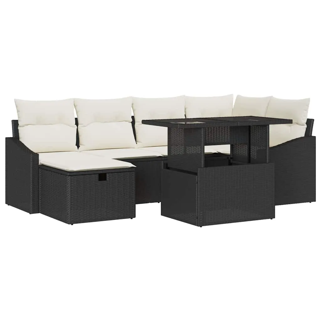 zestaw-sof-na-ogrod-7-pcs-czarny-polirattan