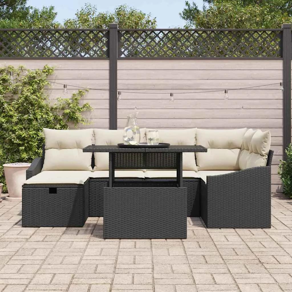 zestaw-sof-na-ogrod-7-pcs-czarny-polirattan-stan-nowy