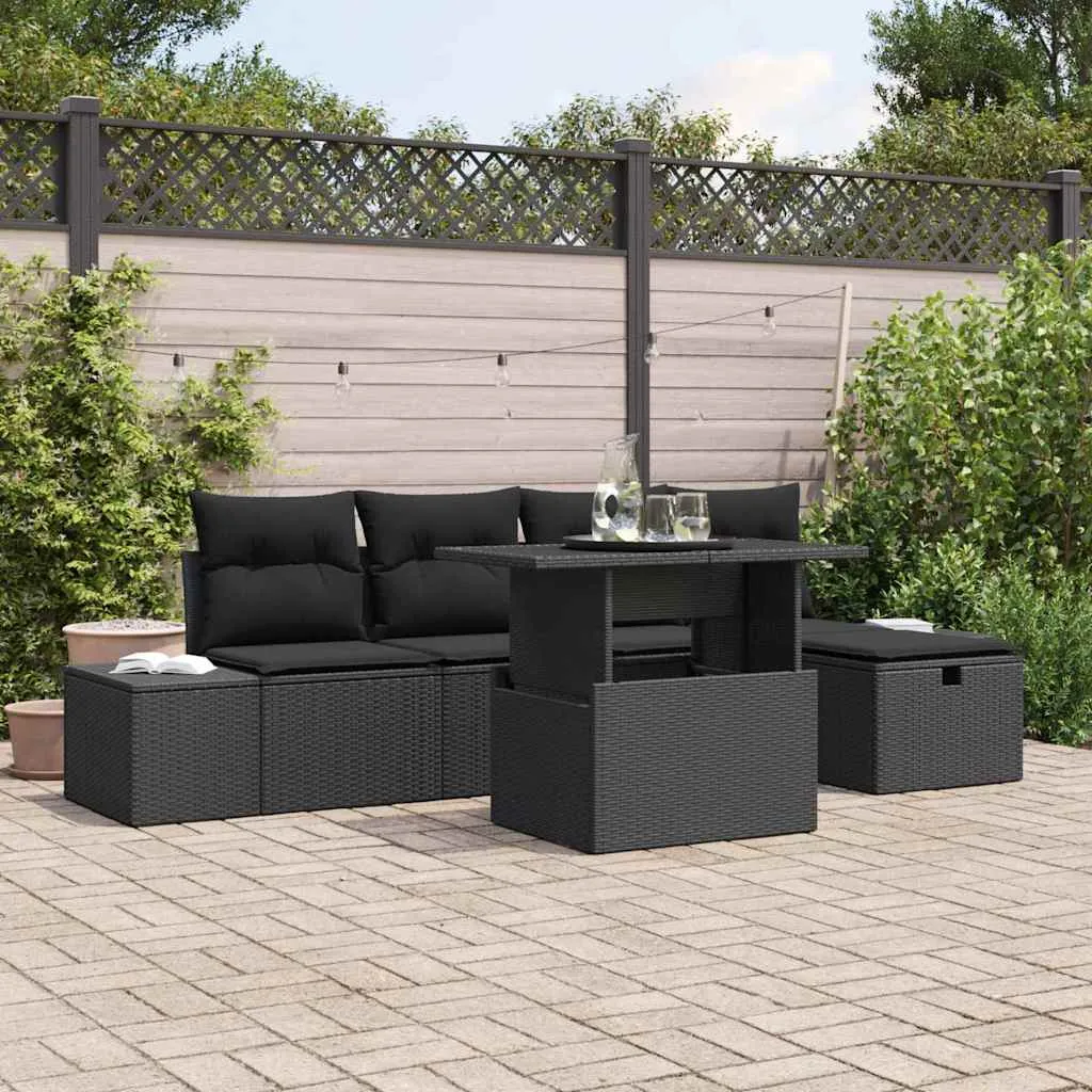 zestaw-sof-na-ogrod-6-pcs-czarny-polirattan