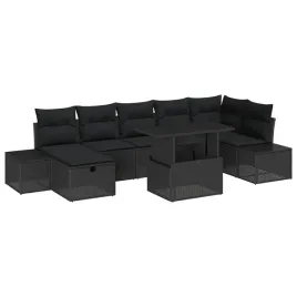 zestaw-sof-na-ogrod-8-pcs-czarny-polirattan