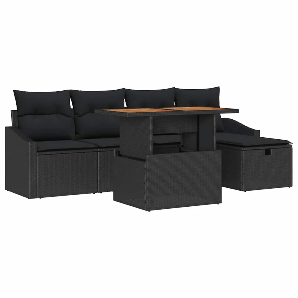 zestaw-sof-na-ogrod-6-pcs-czarny-polirattan