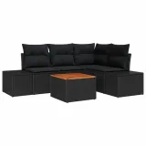 zestaw-sof-na-ogrod-5-pcs-czarny