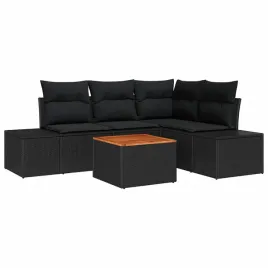 zestaw-sof-na-ogrod-5-pcs-czarny