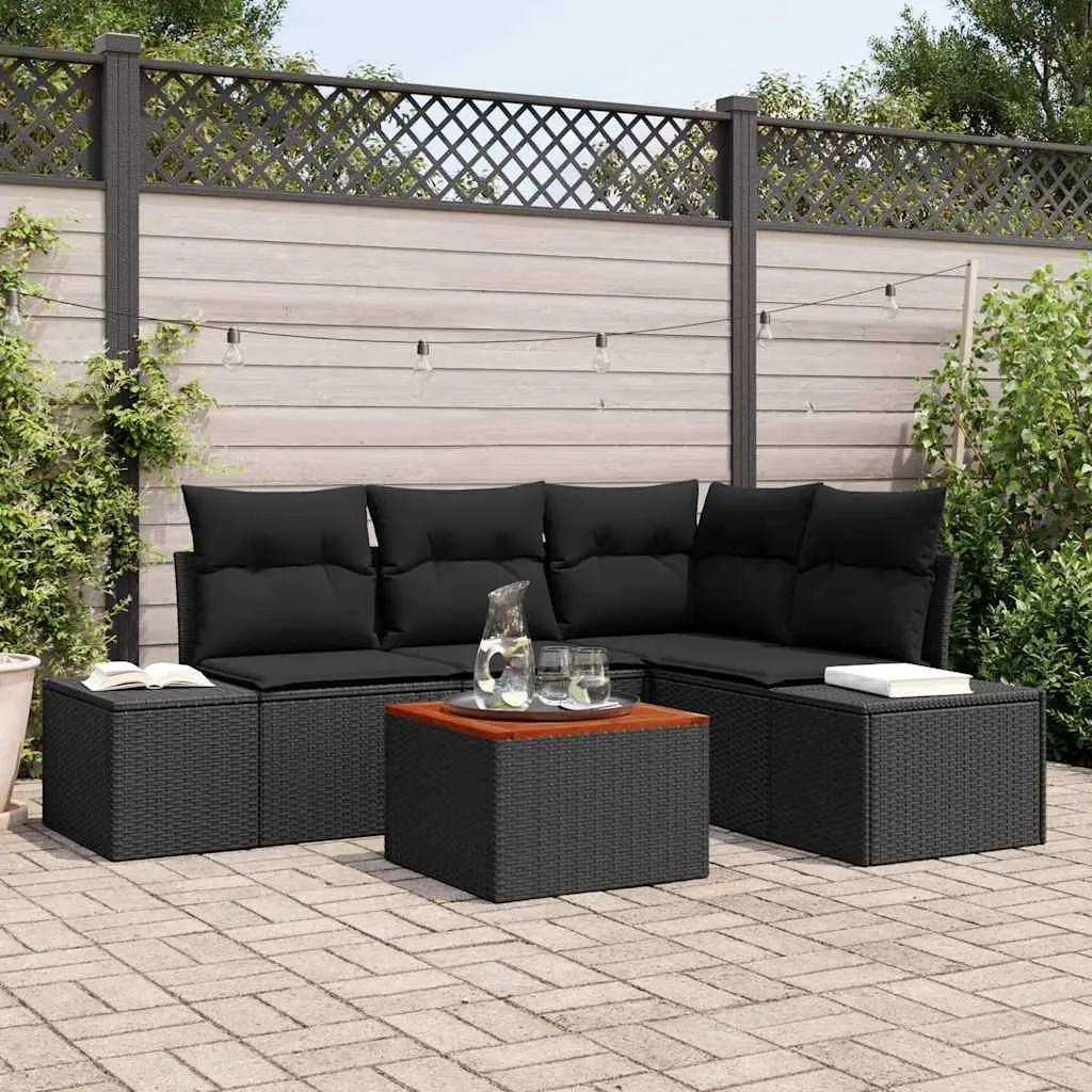 zestaw-sof-na-ogrod-5-pcs-czarny