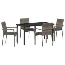 zestaw-do-jadalni-w-ogrodzie-z-poduszka-5-pcs-szary-polirattan