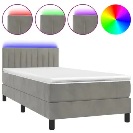 lozko-kontynentalne-z-materacem-i-led-szare-90x190-cm-aksamit