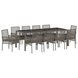 zestaw-do-jadalni-w-ogrodzie-11-pcs-szary-polirattan