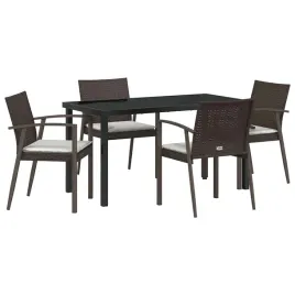 zestaw-do-jadalni-w-ogrodzie-5-pcs-brazowy-polirattan