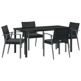 zestaw-do-jadalni-w-ogrodzie-5-pcs-czarny-polirattan