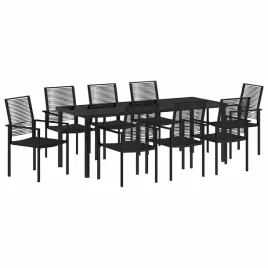 zestaw-do-jadalni-w-ogrodzie-9-pcs-czarny-rattan-pvc