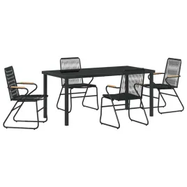 zestaw-do-jadalni-w-ogrodzie-5-pcs-czarny-rattan-pvc
