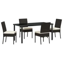 zestaw-do-jadalni-w-ogrodzie-5-pcs-czarny-polirattan